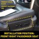 thumbnail image 4 of Car Front Row Power Seat Adjustment Switch Housing Bezel Panel ,C, 4 of 4