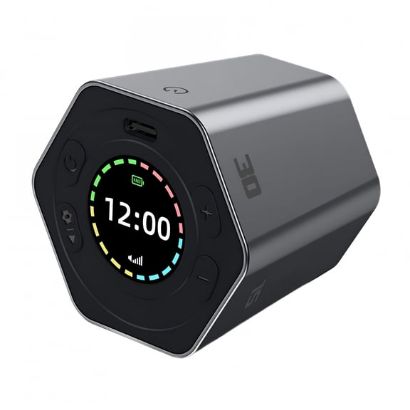 GJX Pomodoro Timer Hexagon Timer for Meetings Office Meeting Gray