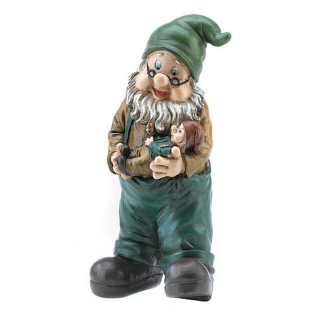 Piglet Garden Statue - Zingz & Thingz Babysitter Garden Gnome Statue