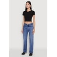 thumbnail image 4 of Womens Cropped Short Sleeve Crew Neck Tee, 4 of 5