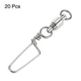 thumbnail image 3 of Unique Bargains 72LBS Roulements à Billes en Acier Inoxydable Pêche Snap Pivotants, 20 Pack, 3 of 5