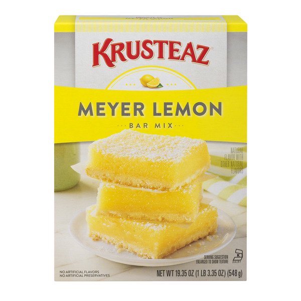 3 Pack Krusteaz Meyer Lemon Bars Supreme Mix 19 35 Ounce Box Walmart Com Walmart Com