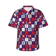 thumbnail image 1 of Balery golf Camisas hawaianas de manga corta para hombre, camisas playeras de corte holgado, camisas de vacaciones con botones,XX-Large, 1 of 7