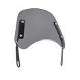 thumbnail image 4 of Accesorios de modificación de motocicletas de motocicleta de motocicleta Flyscreen delantero práctico para ciclomotores de 5-7 pulgadas redondas de Gris, 4 of 8