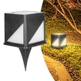 thumbnail image 6 of SunniMix Solar Exterior Light Decorative,Waterproof Fence Post Solar Light,Outdoor Solar Lamp for Pathway,Garden Decor Deck 2309 warm, 6 of 8
