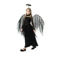 thumbnail image 3 of Auroural Toddler Girl Dresses 4t October Festive children's clothing devil girl's clothing funny dress long sleeved round neck dress 130 Black, 3 of 6