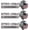 3pc, variant on Retired Lineman Proudly Served Metal Car Emblem, American Flag Patriotic 3D Car Decal Sticker for Cars, SUV, Trucks, Motorcycles, Lineman Electrician Universal Car Badge,1pc