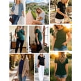 thumbnail image 5 of Women's Maternity Nursing Tops Clothes Breastfeeding T-Shirts 3-Pack, 5 of 7