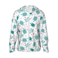 thumbnail image 1 of Vsdgher Sweat à Capuche Imprimé Tortue de Mer pour Adultes, Protection Solaire à Manches Longues pour Hommes et Femmes, Pêche, Course, Natation - Petit, 1 of 7