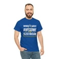 thumbnail image 5 of World's Most Awesome Electrician Shirt - Funny Line Worker Gift - ID: 471, 5 of 7