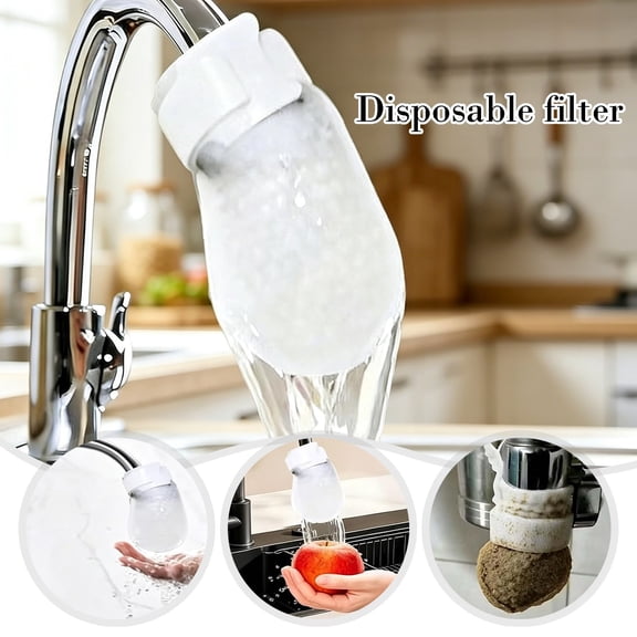 200Pc Clearance Under $7 Faucet Filter Bags With 40 Zip Ties Faucet Filter Bag For Sink, Cotton Cotton White