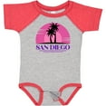 thumbnail image 3 of Inktastic San Diego California Beach Souvenir Girls Baby Bodysuit, 3 of 5