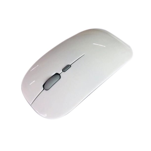 Seitruly Ratón inalámbrico recargable KOGOTA, receptor USB, ahorro de energía, silencioso, para escritorio, portátil, ordenador, ratón para juegos Computadoras y accesorios blanco