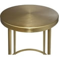 thumbnail image 4 of Trent Home 30" Contemporary Iron Metal Barstool in Brushed Gold, 4 of 5