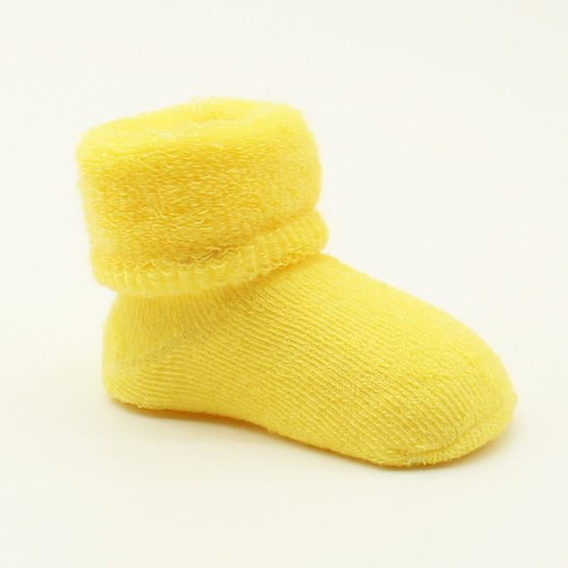 Baby Toddlers Combed Cotton Ankle Socks Girls Boys Elasticity Woolen Warm Socks 