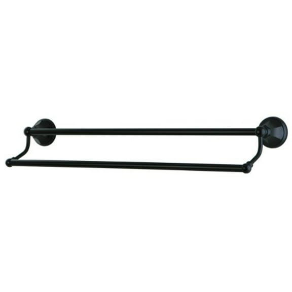 Kingston Brass BA481318ORB Metropolitan 18-Inch Dual Towel Bar, Oil Rubbed Bronze