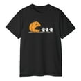 thumbnail image 3 of Halloween Pumpkin Eat Ghost T-Shirt – Funny Gamer Tee, Pac-Man Inspired Spooky Shirt for Men & Women, 3 of 5
