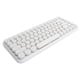 thumbnail image 5 of Teclado Bluetooth Sailing inalámbrico retro redondo de 84 teclas blanco marfil, 5 of 10