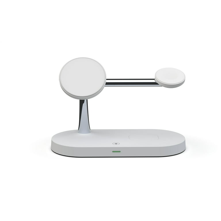5-in-1 Wireless Charger Stand with 15W MagSafe Charging & Smart