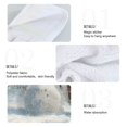 thumbnail image 5 of Wobogo Santa Claus and Snowmen Hand Towel Set of 2 Absorbent for Kitchen and Bathroom With Velcro Hanging Loop 18.2×14in, 5 of 7