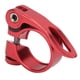 thumbnail image 2 of Abrazadera de asiento de liberación rápida de aleación de aluminio para bicicleta de carretera y montaña para XT-C68 31,8 mm (rojo), 2 of 10