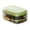 Green, variant on Weekly Pill Organizer with Safety Lock and Airtight Seal, Child-Resistant Large Medication Container for One Dose Per Day, Travel Portable Vitamin Case