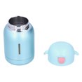 thumbnail image 4 of Taza de agua de silicona portátil para bebés, minibotella de acero inoxidable para niños, para el hogar, la escuela, verde, 4 of 10