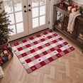 thumbnail image 4 of KUETH 2'x5' Christmas Machine Washable Runner Rug, Non-Slip Rugs for Kitchen, Hallway and Entryway, Red, 4 of 8
