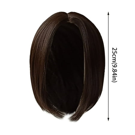 Wigs Brazilian Virgin Straight Bob Human Hair Wigs For Black Women Bleached Knots Pre Plucked.