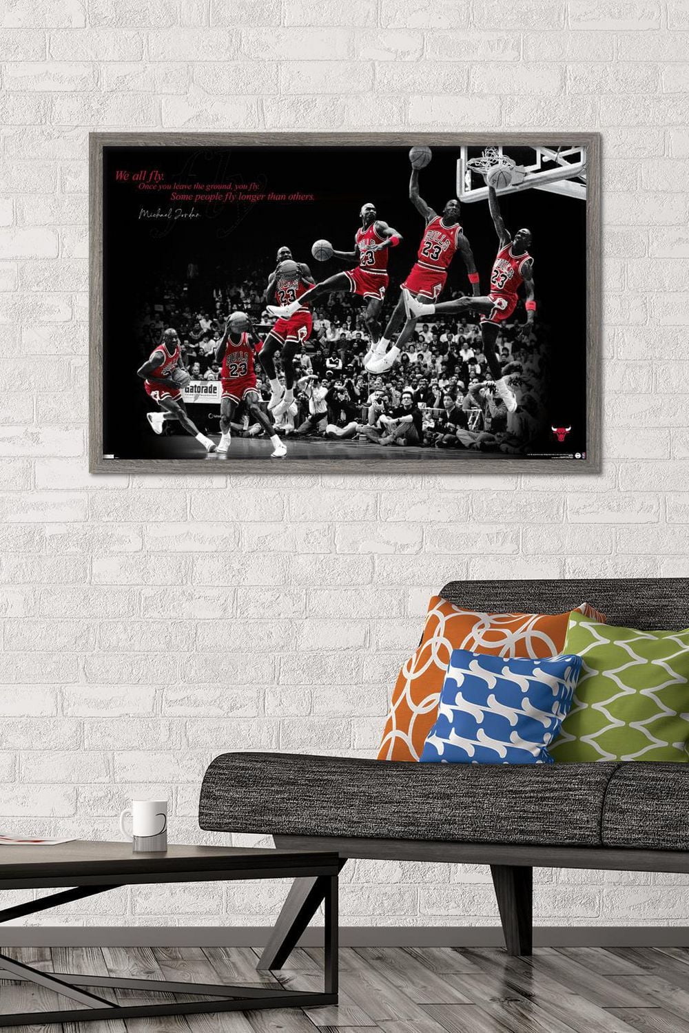 Michael Jordan - Fly Wall Poster