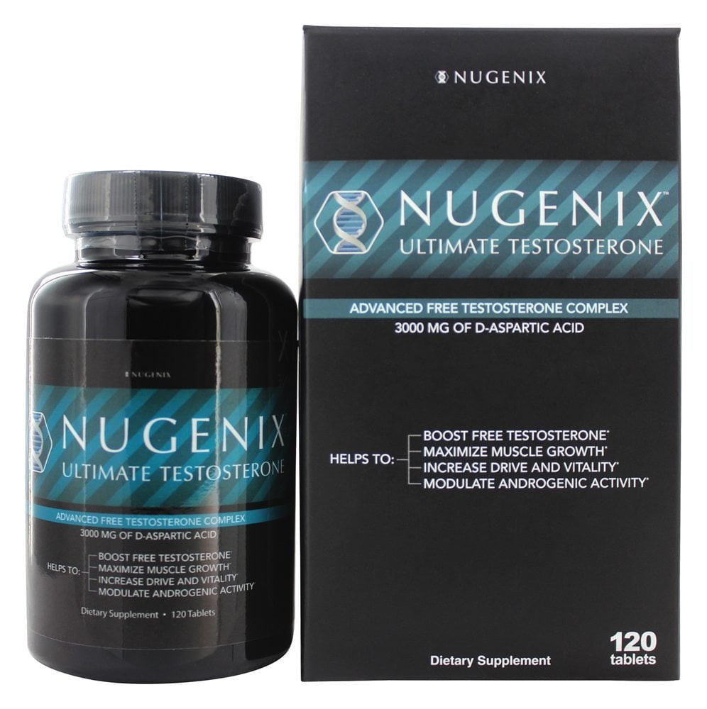 Nugenix Ultimate Testosterone, Test Booster, 120 Ct - Walmart.com