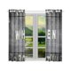 thumbnail image 2 of ABPHQTO The Word When on The Wooden Floor Ventana Cortina Cocina Cortina 65x90 cm (Dos Piezas), 2 of 3