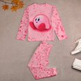 thumbnail image 4 of Kirby Little Big Bo-ys Gi-rls Pajamas Set Long Sleeve Ki-ds PJs Sleepwear, 4 of 8