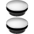 thumbnail image 1 of Elegant Sink Protector, Faucet Hole Cover Stainless Steel, Universal Design for Kitchen Sink Rust Resistant Easy Installation Keep Clean for Home Hotel School Restaurant (2 Pcs), 1 of 5