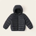 thumbnail image 2 of Mercatoo Kids Boy Girl Lightweight Puffer Jacket Quilted Bubble Coat Toddler Winter Coat 𝐖aterproof Packable Hooded Down Jacket, 2 of 8