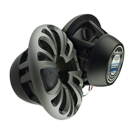 Audiopipe  12 in. 1000W Steel Basket Marine Subwoofer, Black