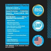 BPI Sports Nite Burn, Nighttime Fat Burner & Sleep Support, Keto Friendly, 30 Capsules