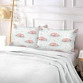 thumbnail image 5 of Coolnut Sleeping Baby Pig Pillowcase Queen Size, Super Soft Pillow Shams Covers, Plush Cozy Pillow Cases with Zipper, 20" X 30"（213） Home Decor Gifts, 5 of 6