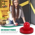 thumbnail image 3 of MasteelfCA 8 Pcs Pousseurs de Hockey sur Air 76MM Remplacement de Rondelles pour Tables de Jeu Gardiens Trousse d'Entête Équipement de Hockey sur Air Accessoires (Rouge), 3 of 7