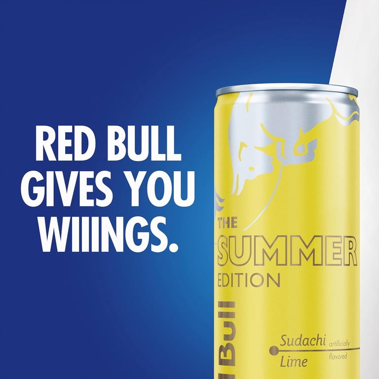 Red Bull Summer Edition Energy Drink, Sudachi Lime limited edition