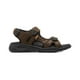 thumbnail image 1 of Sandalia Con Velcro Flexi para Hombre Estilo 411001 Chocolate, 1 of 5