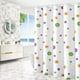 thumbnail image 4 of Bathroom Shower Curtain Proof Printed Shower Curtain Bathroom Curtain Toilet Partition Curtain No Need To Punch Holes To Provide Hook Waterproof Shower Curtain with Hooks, 4 of 9