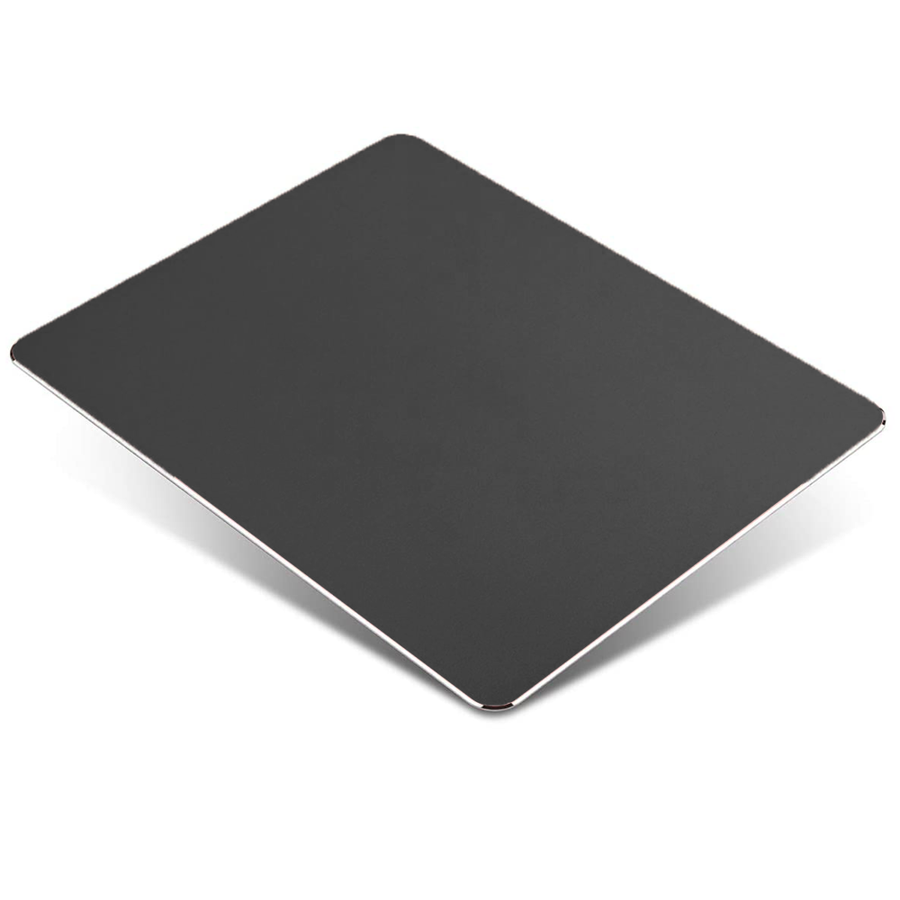 Aluminum Metal Mouse Pad Gaming Mouse Pad Aluminum Mouse Pad, Mouse Pad with A Smooth Precision Surface and Non-slip Rubber Base Black - image 2 of 8