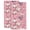 Colorful Tulips, variant on Black and White Damask Kitchen Towels Set of 2, Super Absorbent Reusable Dish Cloths, Quick Dry Tea Towels for Kitchen, Bathroom, Bar, Elegant Decorative Hand Towels, Machine Washable