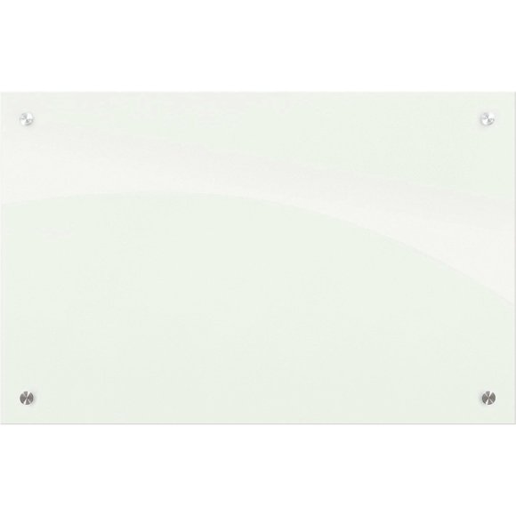 Tableau Blanc Effaçable à Sec en Verre Best-Rite, Blanc Brillant 1/8 Pouce Verre Trempé, 2 x 3 Pieds
