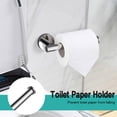 thumbnail image 6 of 5 Pieces Bathroom Hardware Set Stainless Steel Wall Mount Bathroom Accessory Towel Bar Set, 6 of 9