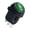 Green, variant on Yammee Reliable 3 Pin 3 Position Round Rocker Switches No Light Designs Round Boats Switches for Safe Use In Moist Conditions