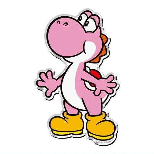 Super Mario Character Magnets 2 Pink Yoshi