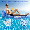 thumbnail image 7 of MoKo Pool Floats Adult, Inflatable Chairs, Pool Floaties, Inflatable Pool Toys with Cup Holders for Beach Party Water Park, 7 of 7