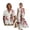 Plum Blossom Clouds Horse, variant on FOR U DESIGNS Green Tree Leaf Print Linen-Like Couple Matching Outfits Men's Button Down Shirt Women's Sleeveless Dress with Pockets for Beach Vacation